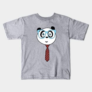 Panda Nerd Kids T-Shirt